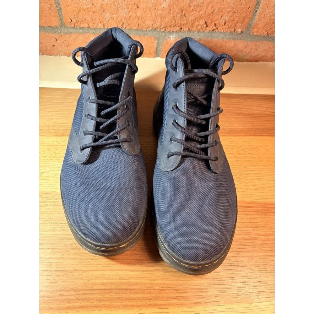 Dr. Martens Bonny Chukka Blue Boot w/ Yellow Stitching Size 12 Men's Pre-owned